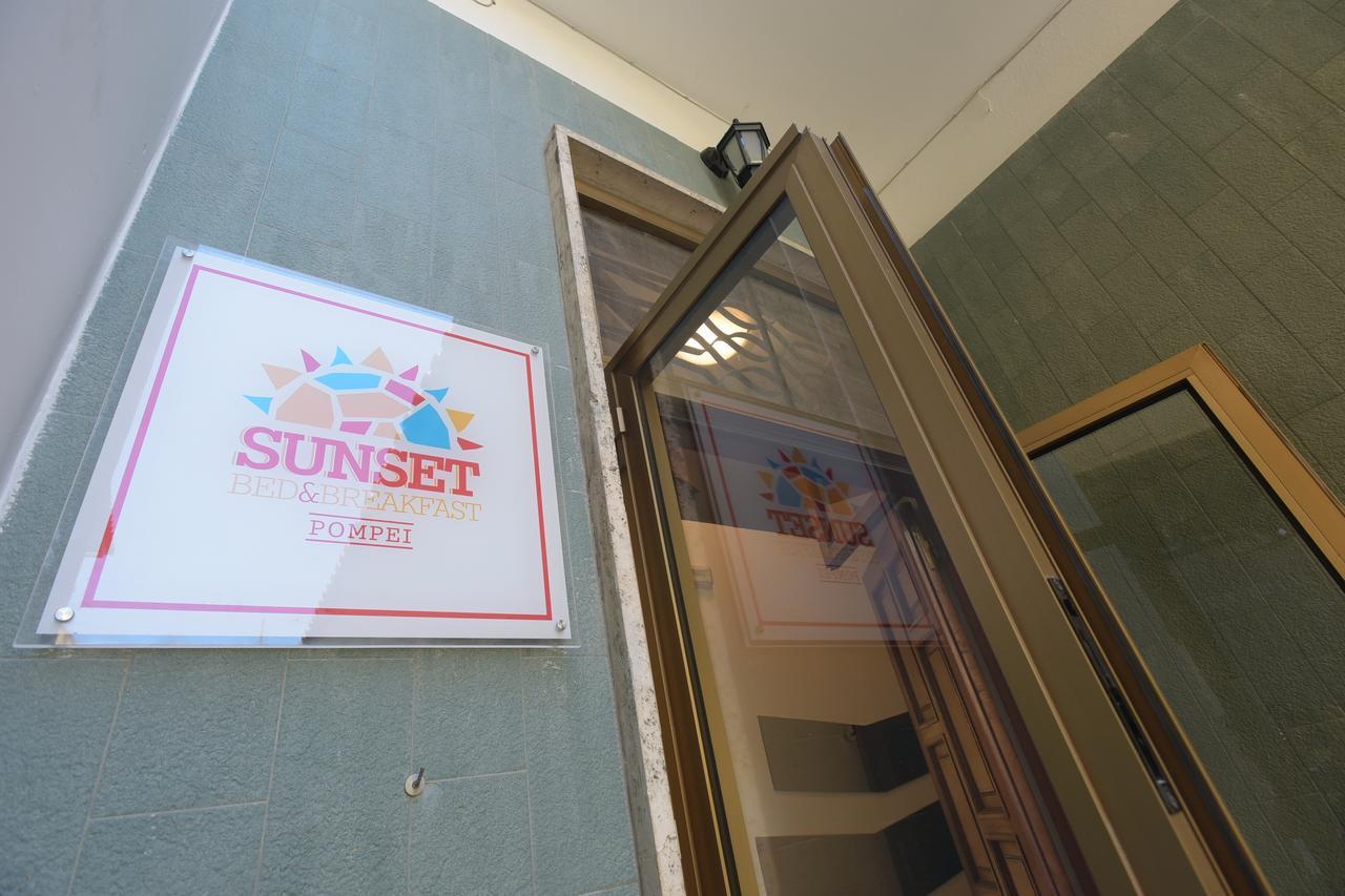 Sunset B&B Pompei Bagian luar foto